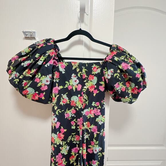 Caroline Constas Reyna Off Shoulder Floral Dress XS - Picture 9 of 12